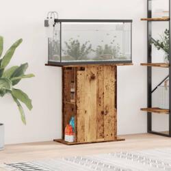 vidaXL Suport pentru acvariu, lemn vechi, 36x75x72, 5 cm, lemn stratificat (857290)