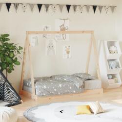 vidaXL Cadru de pat pentru copii, 70x140 cm, lemn masiv de pin (834525)