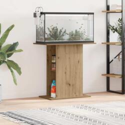 vidaXL Suport pentru acvariu, stejar artizanal, 36x75x72, 5 cm, lemn stratificat (857291)
