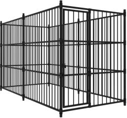 vidaXL Padoc de câini pentru exterior, 300 x 150 x 185 cm (170890)