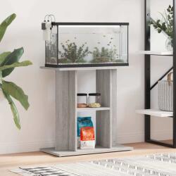vidaXL Suport pentru acvariu, gri, Sonoma, 60x30x60 cm, lemn stratificat (833573)