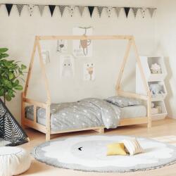 vidaXL Cadru de pat pentru copii, 80x160 cm, lemn masiv de pin (834459)