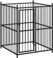 vidaXL Padoc pentru câini de exterior, 120 x 120 x 150 cm (145763)