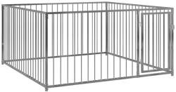 vidaXL Padoc de câini pentru exterior, 200 x 200 x 100 cm (144489)
