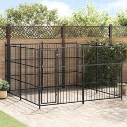 vidaXL Padoc de exterior pentru câini, 300 x 300 x 185 cm (170894)