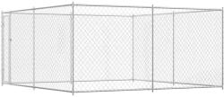 vidaXL Padoc pentru câini de exterior, 383x383x185 cm (145028)