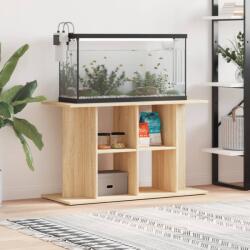 vidaXL Suport pentru acvariu, stejar Sonoma, 100x40x60 cm, lemn stratificat (833586)