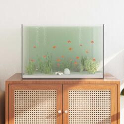 vidaXL Acvariu cu depozitare Transparent 60 x 35 x 40 cm Sticlă (42020385)