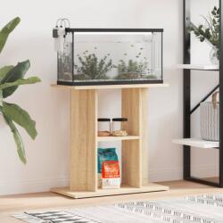 vidaXL Suport acvariu, stejar sonoma, 60x30x60 cm, lemn prelucrat (833570)