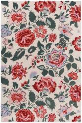 Laura Ashley gyapjú szőnyeg Wendling Floral Poppy Red 083100 - 140 x 200 cm