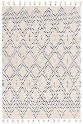 Asiatic gyapjú szőnyeg nepal cream blue diamond - 200 x 290 cm
