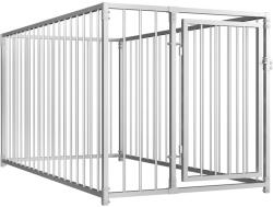 vidaXL Padoc de câini pentru exterior, 100 x 200 x 100 cm (144488)