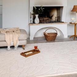 Laura Ashley gyapjú szőnyeg Coleby Petals Ivory Cream 078809 - 200 x 280 cm