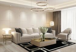 Carpet Decor kevert mosható szőnyeg hampton black - 160 x 230 cm