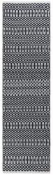 Asiatic kültéri műszálas szőnyeg halsey black - 66 x 240 cm