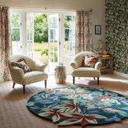 Sanderson gyapjú körszőnyeg Robin’s Wood Round forest green 146508 - Ø 150 cm
