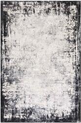 Asiatic műszálas modern szőnyeg kuza border grey ku05 - 160 x 230 cm