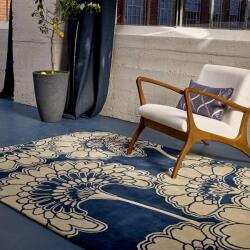 Florence Broadhurst gyapjú szőnyeg Japanese Floral Midnight 039708 - 250 x 350 cm