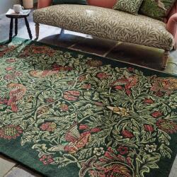Morris & Co Morris & Co. gyapjú szőnyeg Bird tump green 128307 - 250 x 350 cm