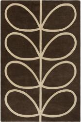 Orla Kiely gyapjú szőnyeg Giant Linear Stem walnut 059401 - 200 x 280 cm