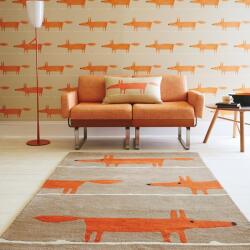 Scion Living gyapjú szőnyeg Mr Fox cinnamon 025303 - 90 x 150 cm