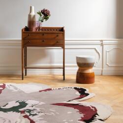 Ted Baker gyapjú szőnyeg shaped magnolia burgundy 162303 - Ø 150 cm