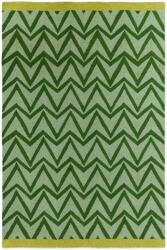 Scion Living kültéri műszálas szőnyeg dhurrie green 426307 - 140 x 200 cm
