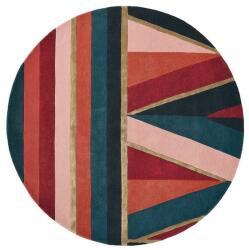 Ted Baker kevert körszőnyeg sahara round burgundy 056105 - Ø 150 cm