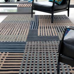 Asiatic gyapjú szőnyeg aspect blue multi - 160 x 230 cm