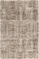 Asiatic műszálas modern szőnyeg kuza portrait khaki ku27 - 200 x 290 cm