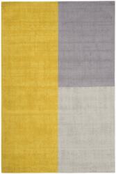 Asiatic gyapjú szőnyeg blox mustard - 200 x 300 cm