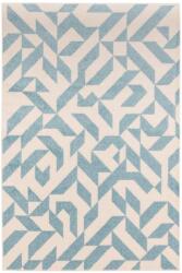 Asiatic műszálas szőnyeg muse blue shapes mu03 - 80 x 150 cm