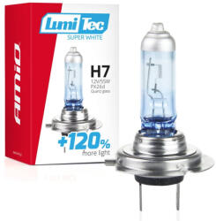 AMiO Bec halogen H7 12V 55W LumiTec Super Alb +120% AMIO-02138 (AX_02138)