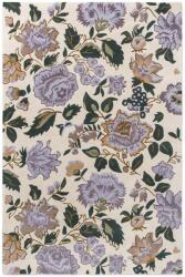 Laura Ashley gyapjú szőnyeg Wendling Floral Heather Purple 083104 - 200 x 280 cm