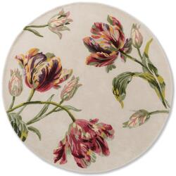 Laura Ashley kevert körszőnyeg Gosford Round Cranberry 081300 - Ø 150 cm