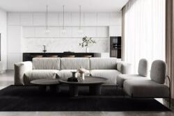 Carpet Decor kevert mosható szőnyeg basic black - 200 x 300 cm