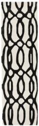 Asiatic kevert szőnyeg matrix wire black white 35 - 70 x 240 cm