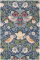 Morris & Co Morris & Co. gyapjú szőnyeg Strawberry Thief indigo 027708 - 140 x 200 cm