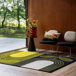 Orla Kiely gyapjú szőnyeg striped tulip seagrass 160307 - 120 x 180 cm