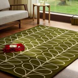 Orla Kiely gyapjú szőnyeg Linear Stem olive 060501 - 70 x 300 cm