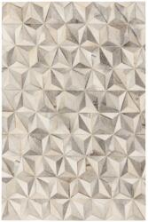 Asiatic bőr szőnyeg gaucho facet grey - 200 x 300 cm