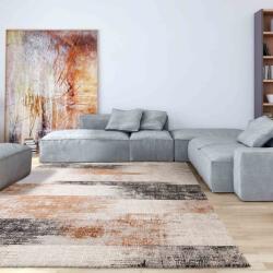 Asiatic műszálas modern szőnyeg kuza lines terracotta ku14 - 160 x 230 cm