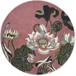 Wedgwood gyapjú körszőnyeg Waterlily round dusty rose 038602 - Ø 200 cm