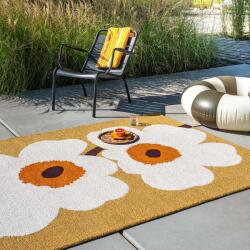 Marimekko kültéri műszálas szőnyeg unikko anniversary honey 433001 - 250 x 350 cm