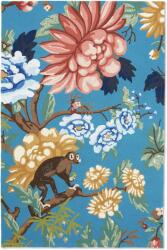 Wedgwood kültéri műszálas szőnyeg Sapphire Garden teal 438708 - 250 x 350 cm