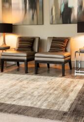Asiatic viszkóz szőnyeg blade border chocolate mocha 02 - 160 x 230 cm