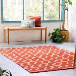 Scion Living gyapjú szőnyeg ribbon coral 124300 - 160 x 230 cm