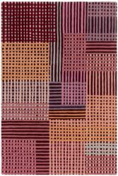 Asiatic gyapjú szőnyeg aspect red multi - 200 x 290 cm