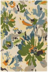 Asiatic gyapjú szőnyeg reef floral green multi rf11 - 160 x 230 cm