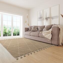 Asiatic gyapjú szőnyeg nepal sand cream linear - 200 x 290 cm